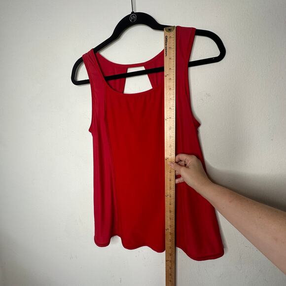 Lululemon Red Moisture Wicking Cut Out Run Speed Squad Tank - Picture 11 of 12